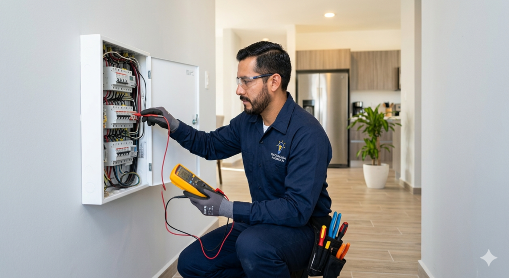 electricista a domicilio caba