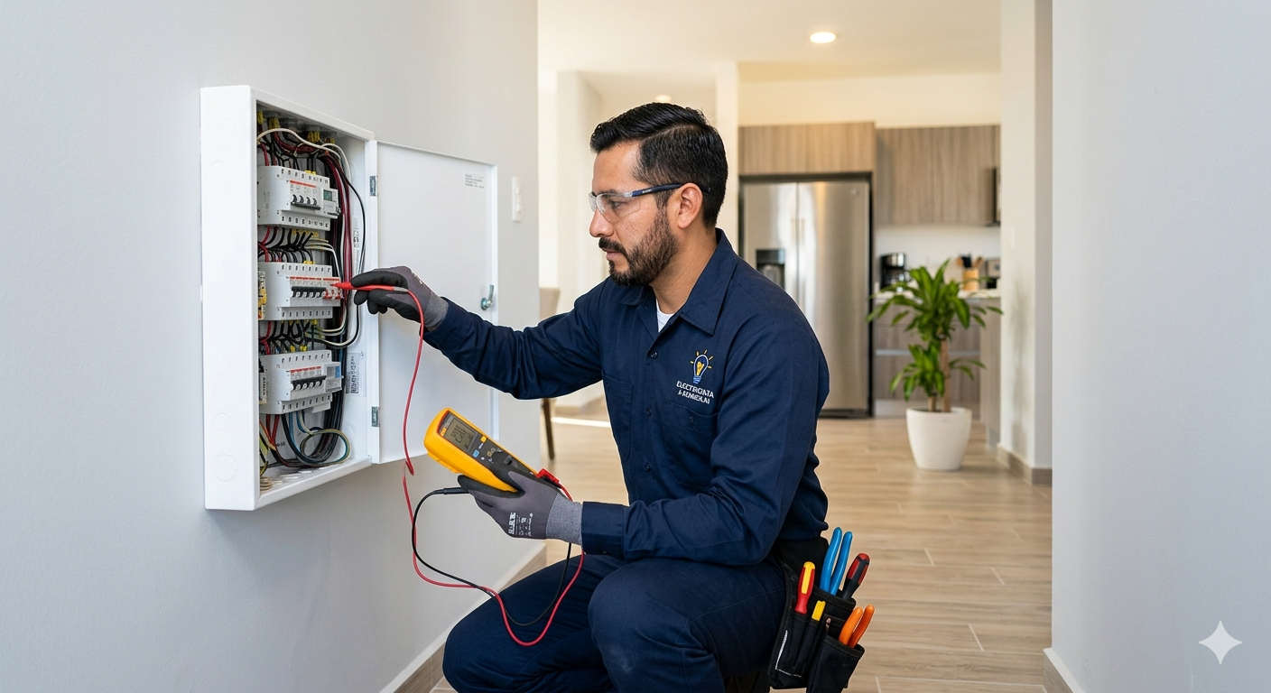 electricista a domicilio caba