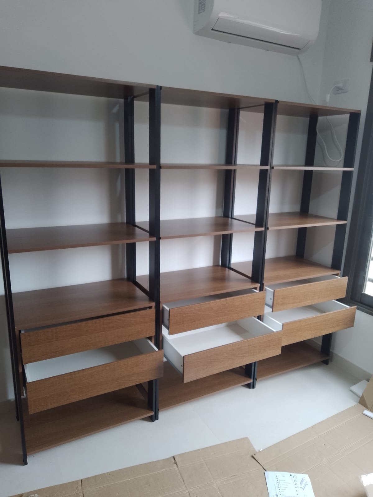 armado biblioteca caba
